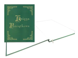 Kronika Warta KSIĘGA PAMIĄTKOWA - beżowy 100k. 255mm x 320mm (319-033)