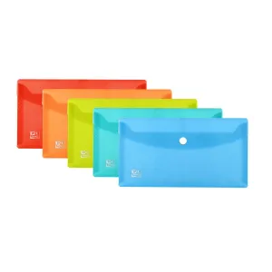 Teczka plastikowa na zatrzask Oxford Urban DL kolor: mix 123mm x 223mm (400147029)