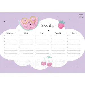 Plan lekcji Interdruk Glitter