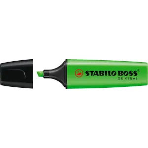 Zakreślacz Stabilo BOSS, zielony 2,0-5,0mm (70/33)