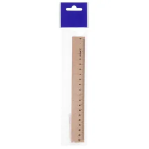 Linijka drewniana 20cm Leniar (30061)
