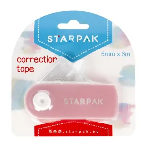 Korektor w taśmie (myszka) 5x6 [mm*m] Starpak (507202)