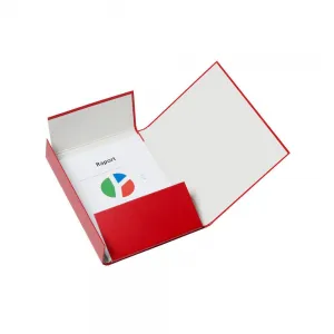 Teczka kartonowa na gumkę Bantex w kratkę A4 kolor: mix 297mm (100555386)