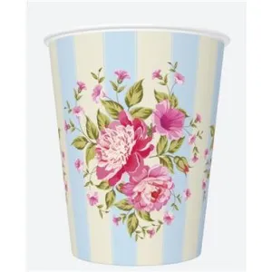 Kubek jednorazowy daisy papier 250ml Pol-mak (01)