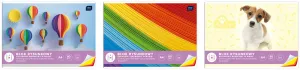 Blok rysunkowy Interdruk bloki A4 kolorowy 80g 20k 210mm x 297mm (BLRK)