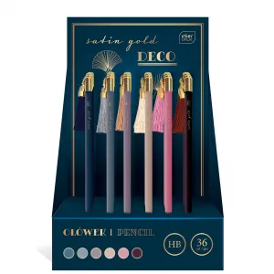 ołówek z zawieszką DECO SATIN GOLD