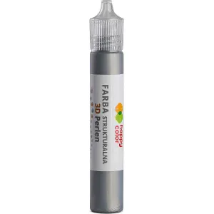 Farba dekoracyjna kolor: srebrna 32ml Happy Color (HA 7360 0032-801)