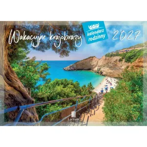 Kalendarz ścienny WAKACYJNE KRAJOBRAZY 13-planszowe 320mm x 470mm Lucrum (RW11\2)