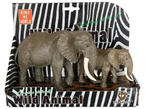 Figurka zestaw 2 słoni Adar (622821)