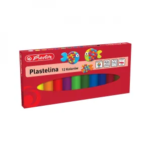 Plastelina 12 kol. 9588559 mix Herlitz (300023217)