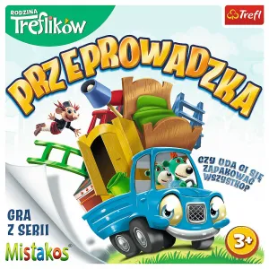 Gra zręcznościowa Trefl Trefliki Przeprowadzka z Rodziną Treflików (02071)