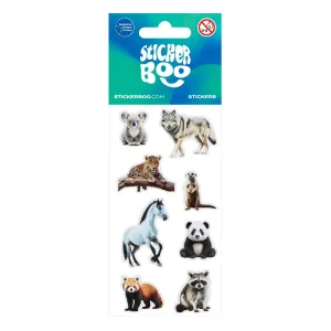 Naklejka (nalepka) dzikie zwierzęta Stickerboo (550332)