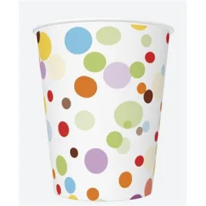 Kubek jednorazowy daisy papier 250ml Pol-mak (01)