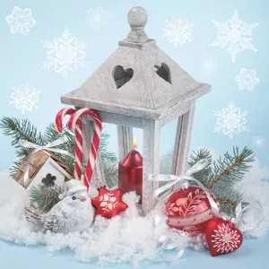 Serwetki Pol-mak gwiazdka - mix 330mm x 330mm (Sd GW)