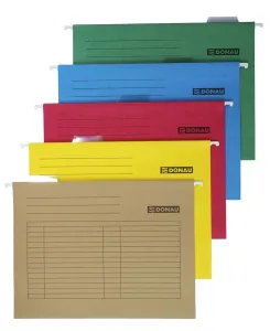 Teczka zawieszkowa Donau A4 - pomarańczowy 230g (7410905-12)