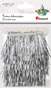 Ozdoba piankowa Craft-Fun Series Taśma plastikowe frędzle Titanum (23BR1218-3)