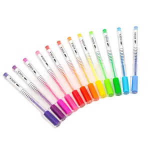 Długopis zelowe wkład mix Kidea (DZFA12KA)