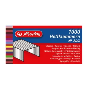 Zszywki 24/6 8760514 1000 szt Herlitz (300000606)