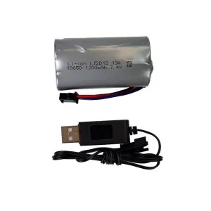 Samochód Terenowe Zdalnie Sterowane 4x4 Amortyzatory 2.4G Niebieski Lean (9086)