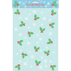 Kartka składana LIST DO MIKOŁAJA MIKOŁAJ Z BRODA A4 Henry (5905701485680)