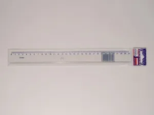 Linijka plastikowa 30cm Grales (L30 bl)