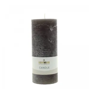 Świeca pieńkowa 6,3X15cm w kolorze Black CZARNY śr. 60mm Pavoncella (8720935401254)