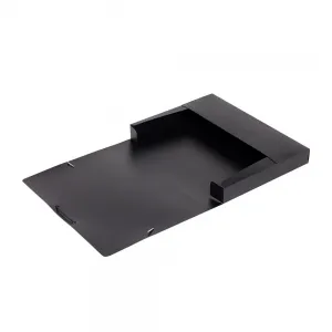 Teczka plastikowa na gumkę Oxford Urban A4 kolor: czarny 250mm x 330mm (400104371)