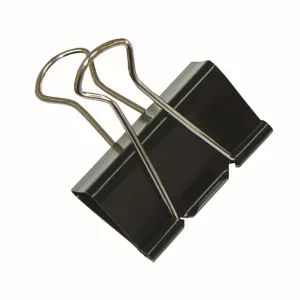 Klipy 25mm czarny Office Products (18092519-05)