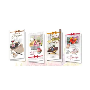 Kartka składana Lux urodziny [mm:] 230x120 Top Graphic (DLXO)