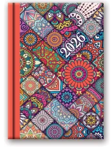 Kalendarz książkowy (terminarz) WYCINANKA B6 Lucrum (41DS)