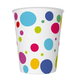 Kubek jednorazowy daisy papier 250ml Pol-mak (01)