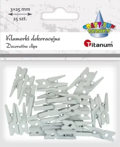Ozdoba drewniana Titanum Craft-Fun Series klamerki (C293)