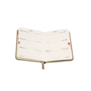 Kalendarz książkowy (terminarz) BEŻOWY AVANGARDA A7 Antra (2026)