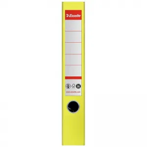 Segregator dźwigniowy Esselte No.1 neutralny pod względem emisji CO2 A4 żółty 50mm (627573)