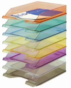 Szuflada na dokumenty Donau - niebieski 254mm x 60mm x 346mm (7470001PL-10)