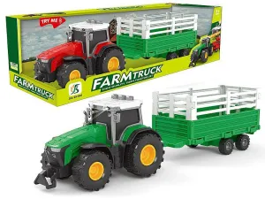 Traktor z przyczepą, światło i dźwięk Adar (582606)