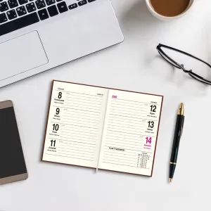 Kalendarz książkowy (terminarz) PRESTIGE A6 Press (tygodniowy)