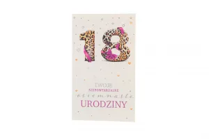 Kartka składana 18-stka DL Pol-Mak (LOBK_UR18)