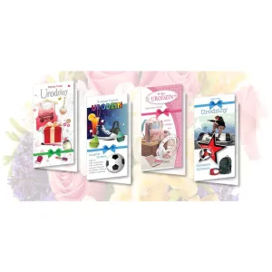 Kartka składana Lux urodziny [mm:] 230x120 Top Graphic (DLXO)