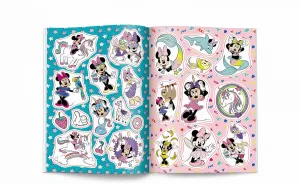 Książka dla dzieci Minnie Naklejam i Koloruję Ameet (NAK 9114)