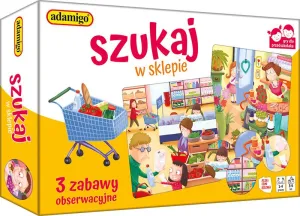 Gra edukacyjna SZUKAJ W SKLEPIE Adamigo