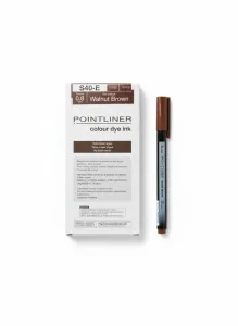 Cienkopis kreślarski POINTLINER wkład orzechowy 0,4mm 1kol. Pentel (S40-E)