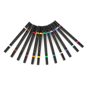 Marker permanentny wkład mix okrągła końcówka Kidea (MBC12KKA)