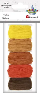 Włóczka Craft-Fun Series Mulina 5 kol. Titanum (2324051-3)