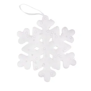 Śnieżynka lśniąca 15cm Arpex (bn7666)