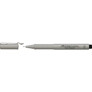 Cienkopis kreślarski Ecco Pigment wkład czarny 0,2mm 1kol. Faber Castell (FC166299)