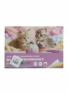Blok rysunkowy A4 mix 20k Starpak (587747)