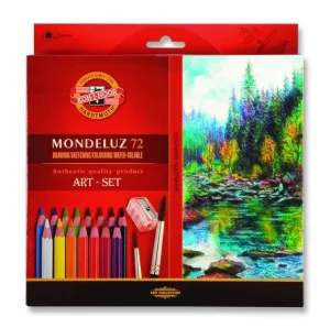 Kredki akwarelowe mondeluz 72 kol. Koh-I-Noor (3714)