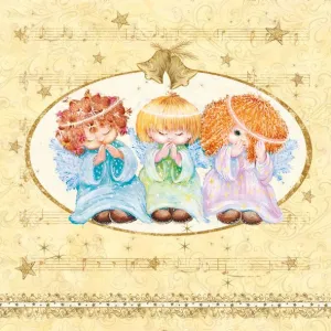 Serwetki Pol-mak gwiazdka - mix 330mm x 330mm (Sd GW)