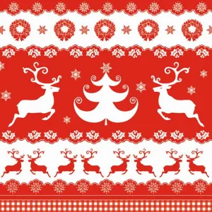 Serwetki Pol-mak gwiazdka - mix 330mm x 330mm (Sd GW)